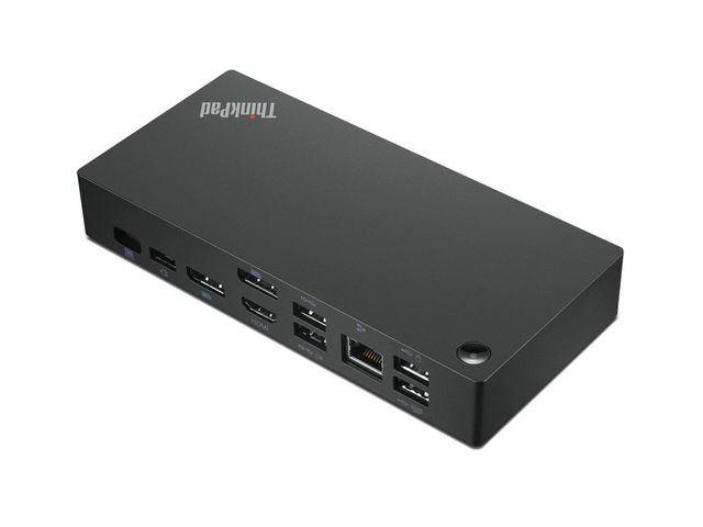 Lenovo 40AY0090DK ThinkPad Hub Universale USB-C 4K Ultra HD Alimentatore 90W