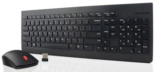 Lenovo Essential Wireless Combo - Tastiera - 1200 dpi - QWERTY - Nero
