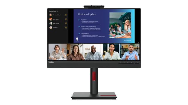 Lenovo ThinkVision T24v-30 60,5 cm (23.8") 1920 x 1080 Pixel Full HD LED Nero