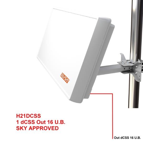 DiProgress Parabola SelfSat H21 DCSS SKY 16UB OUT