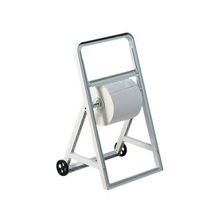 Dispenser a cavalletto con ruote per bobine asciugatutto - ABS - 51,5x47x91 cm …