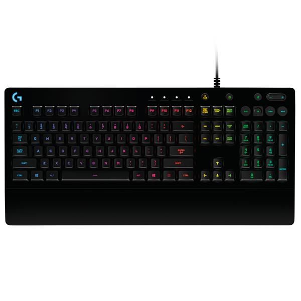 Logitech G 920-008086 tastiera Gaming USB QWERTY Spagnolo Nero