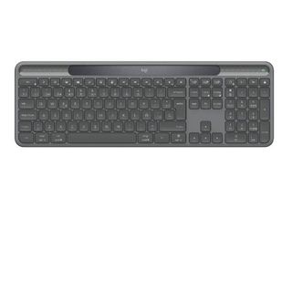 Logitech Signature Slim Solar+ K980 for Business, Full-size (100%), Wireless, R…