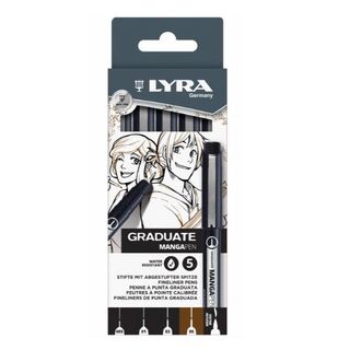 Lyra SCATOLA 5 PENNE GRADUATE MANGA