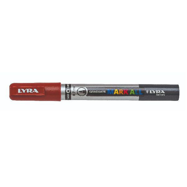Lyra Graduate Mark All, Marrone, Punta a ogiva/sottile, Marrone, Argento, Plast…