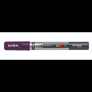 Lyra Graduate Mark All, Viola, Punta a ogiva/sottile, Grigio, Viola, Plastica, …