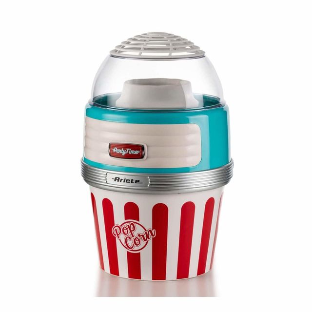 MACCHINA PER POPCORN XL PARTY TIME AZZURRO (2957)