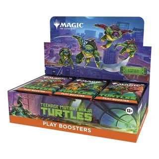 MAGIC THE GATHERING BOX PLAY BOOSTER - TEENAGE MUTANT NINJA TURTLES (30 BUSTE) …