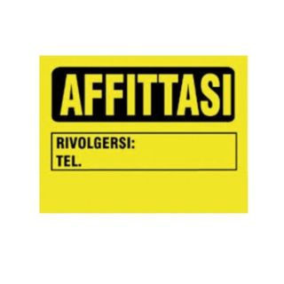 MARKIN CF5 CARTELLI AFFITTASI 230X330MM