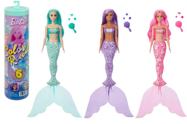 MATTEL - Barbie Color Reveal Tesori del Mare ass.to JMW61