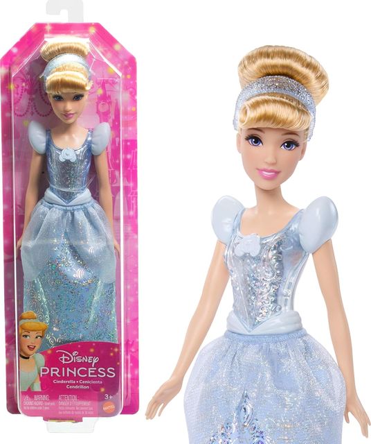 MATTEL - Disney Princess Bambola Cenerentola HLW06