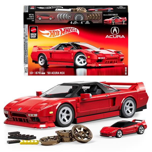 MATTEL BRICK SHOP HW ACURA NSX
