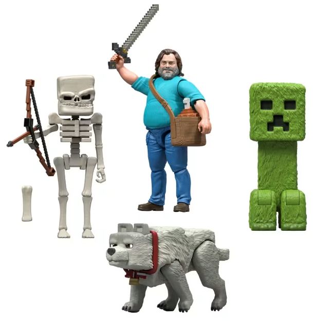 MATTEL MINECRAFT MOVIE PERSONAGGI ASS.TO