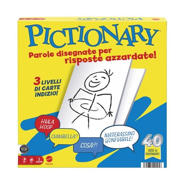 MATTEL PICTIONARY CORE 40TH ANNIVERSARY GIOCO DA TAVOLO