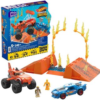 MEGA HOTWHEELS TIGER SHARK SUPER SCONTRI HKF88