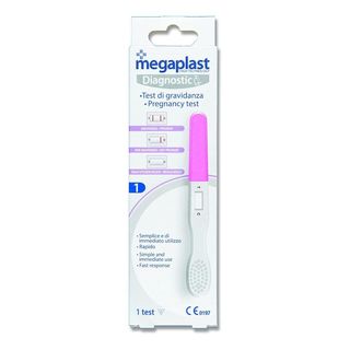 MEGAPLAST DIAGNOSTIC 1 TEST DI GRAVIDANZA 1PZ=(1PZ)