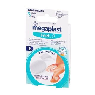 MEGAPLAST FEET ML 16 CEROTTI PER VERRUCHE ASS 1PZ=(1PZ)