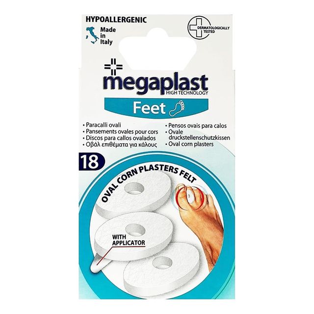 MEGAPLAST FEET ML 18 PARACALLI OVALI FELTRO 1PZ=(1PZ)