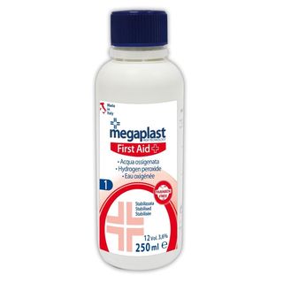 MEGAPLAST FIRST AID ACQUA OSSIGENATA 250ML 1PZ=(1PZ)