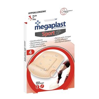 MEGAPLAST SPORT 4 CEROTTI FOAM 7.5X10CM 1PZ=(1PZ)