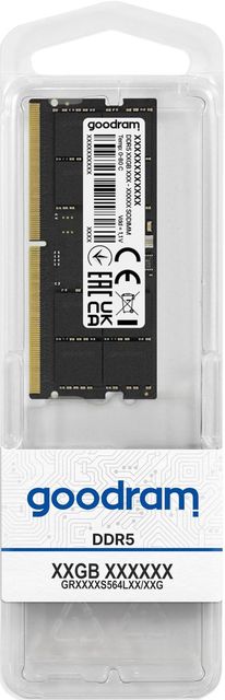 MEMORIA SO-DDR5 16 GB PC4800 (1X16) (GR4800S564L40S/16G)