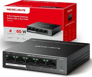MERCUSYS DESKTOP SWITCH 5 PORT 10/100/1000MBPS POE+ MS105GP