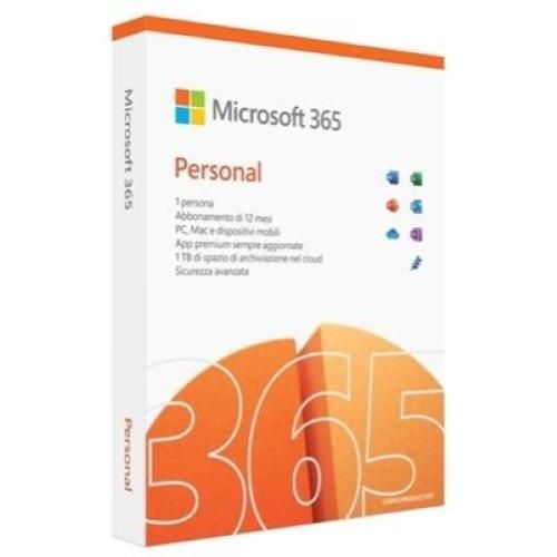 MICROSOFT M365 PERSONAL ITALIAN EUROZONE SUBSCR MEDIALESS FY25H2 1 ANNO