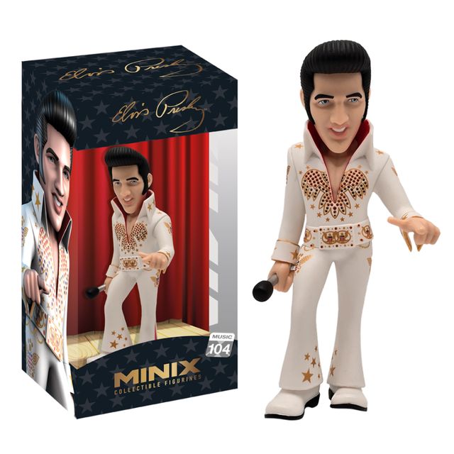 MINIX COLLECTIBLE FIGURINES - Elvis Presley "White"