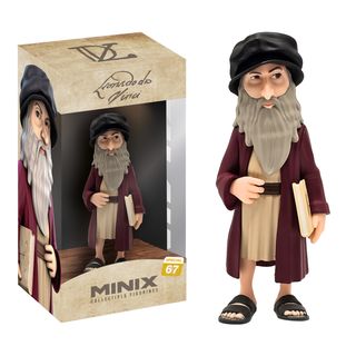 MINIX COLLECTIBLE FIGURINES - Leonardo da Vinci 31/05/24