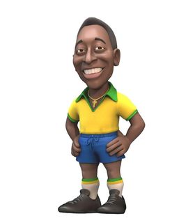 MINIX COLLECTIBLE FIGURINES - PELE' - BRASILE