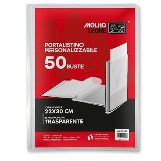 MOLHO LEONE CF12 PORTALIST.PERSON.TRASPAR.50B