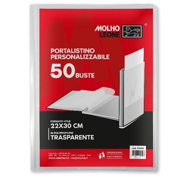 MOLHO LEONE CF12 PORTALIST.PERSON.TRASPAR.50B