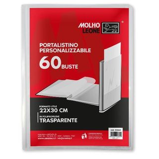 MOLHO LEONE CF12 PORTALIST.PERSON.TRASPAR.60B