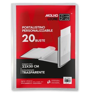 MOLHO LEONE CF24 PORTALIST.PERSON.TRASPAR.20B