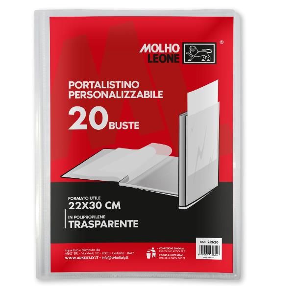 MOLHO LEONE CF24 PORTALIST.PERSON.TRASPAR.20B
