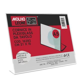 MOLHO LEONE CORNICE PLEXIGLASS DA TAVOLO 21X15