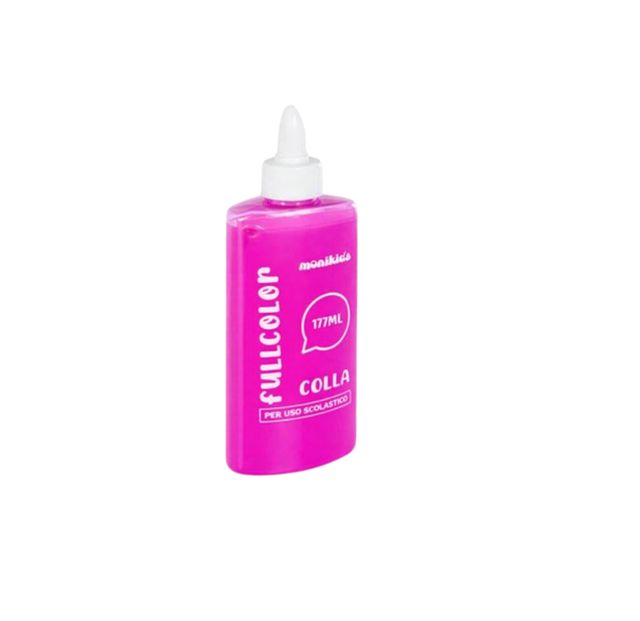 MONIKIDS CREATIVE - COLLA FULL COLOR FUXIA 177ml