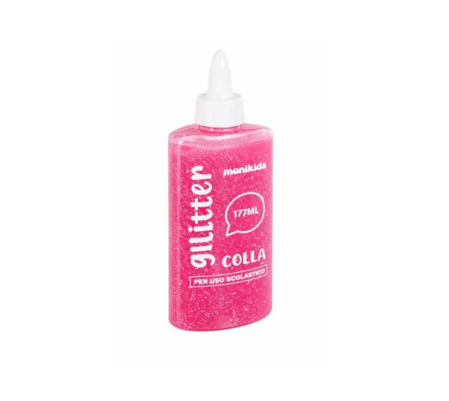 MONIKIDS CREATIVE - COLLA GLITTER 177ml FUXIA
