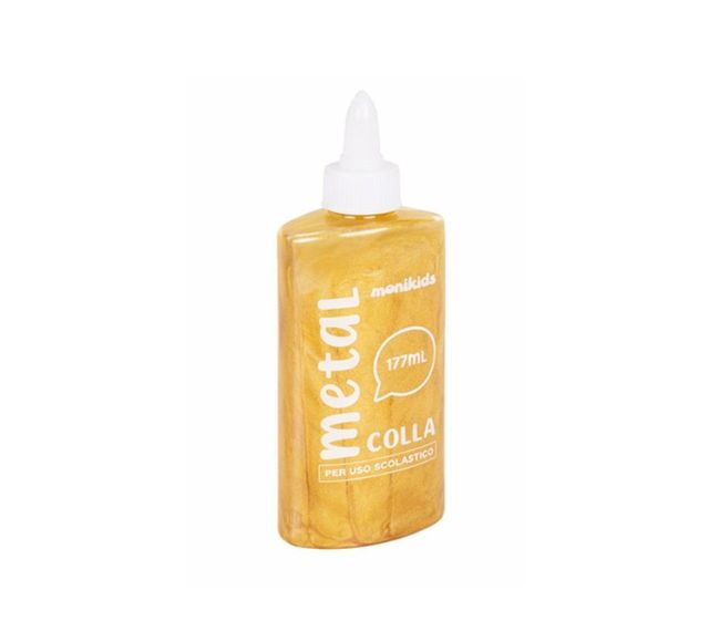 MONIKIDS CREATIVE - COLLA METAL ORO 177ml