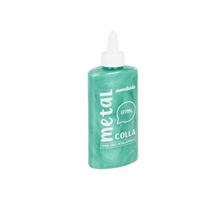 MONIKIDS CREATIVE - COLLA METAL VERDE 177ml