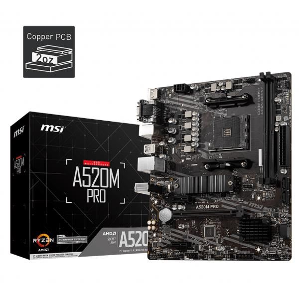 MOTHERBOARD - MAINBOARD A520M PRO