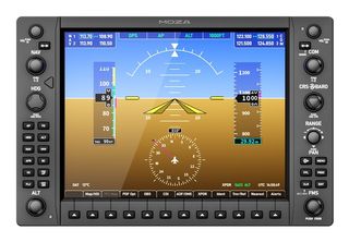 MOZA MGX1000 Flight Instrument Panel - Display IPS 10.4" G1000 USB per Simulato…