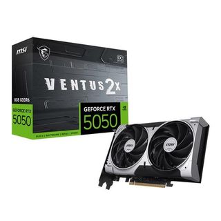 MSI GEFORCE RTX 5050 8G VENTUS 2X OC SCHEDA VIDEO NVIDIA 8 GB GDDR6 DUAL FAN PC…