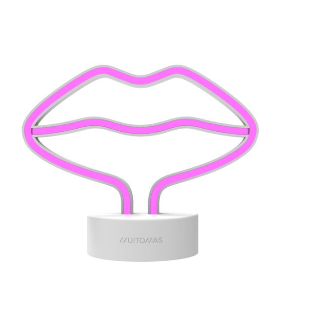 MUITOMAS NEON TABLE LAMP TYPE-C LIPS
