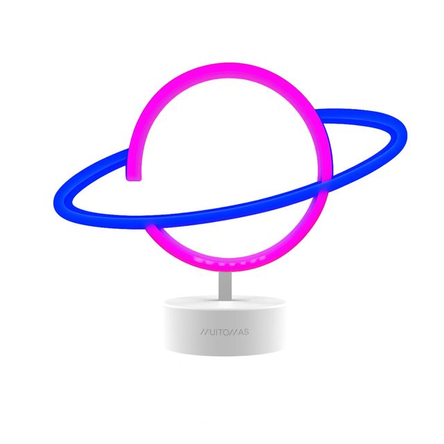 MUITOMAS NEON TABLE LAMP TYPE-C SATURN