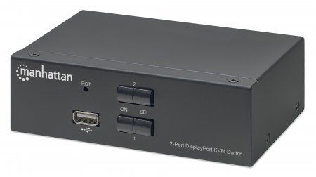 Manhattan 153546 Switch KVM 2/1 DisplayPort USB