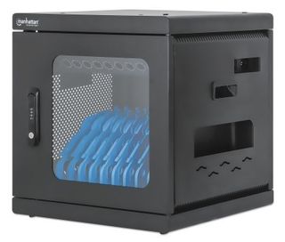 Manhattan 180924 Armadio di ricarica AC Schuko a 10 porte