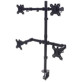 Manhattan 461566 Braccio di montaggio per scrivania 4x LCD 13-32"