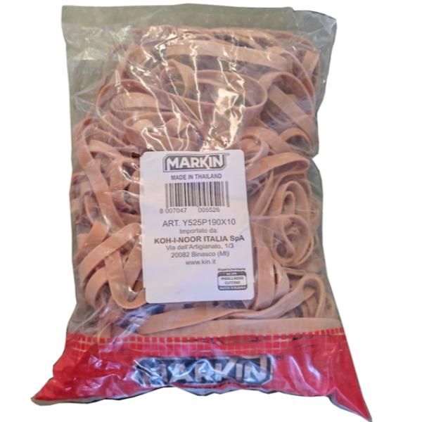 Markin - Elastici - 1 cm x 19 cm - 1 kg - crèpe