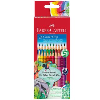 Matite colorate Colour Grip - mina 3,3 mm - acquerellabili - Faber Castell - as…